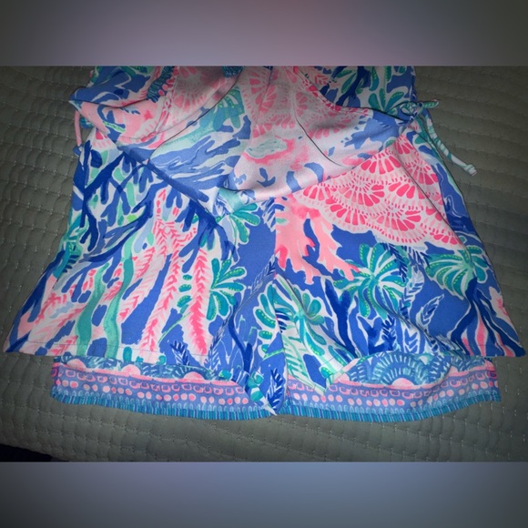 Lilly Pulitzer Jet Stream Engineered Romper size 4. EUC. Worn once - Picture 7 of 12